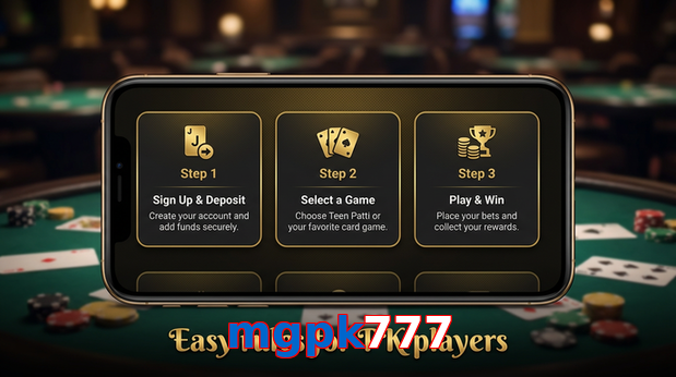 Game list for Mgpk777 game section