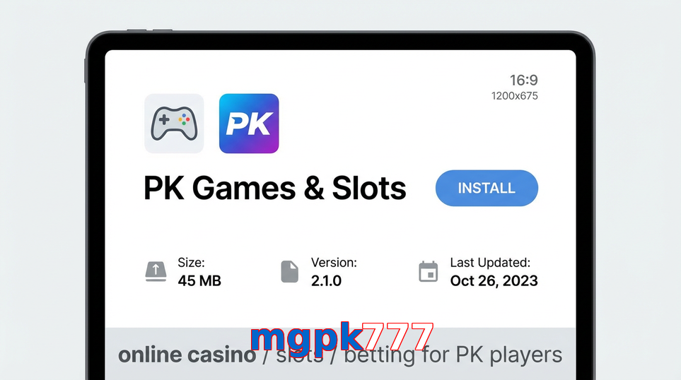 Game list for Mgpk777 gameapk section